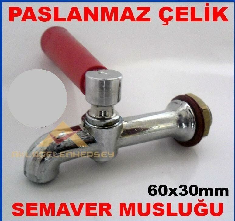 Kamp,Kömürlü,Odunlu Semaver Musluğu Paslanmaz Çelik Mini Semaver Musluğu Küçük Boy Çay Ocağı Musluğu
