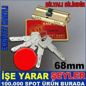 EN GÜVENLİ DIŞ KAPI KİLİDİ, 5 YEDEKLİ TSE GARANTİLİ KALE KİLİT 164BNE EMNİYET KART SİLİNDİR BAREL-2