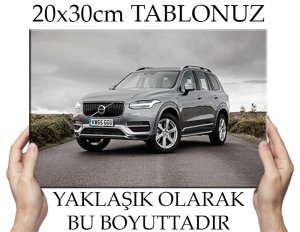 FULL DONANIMLI VOLVO 6 değişen ölçü ORİJİNAL KANVAS TABLO