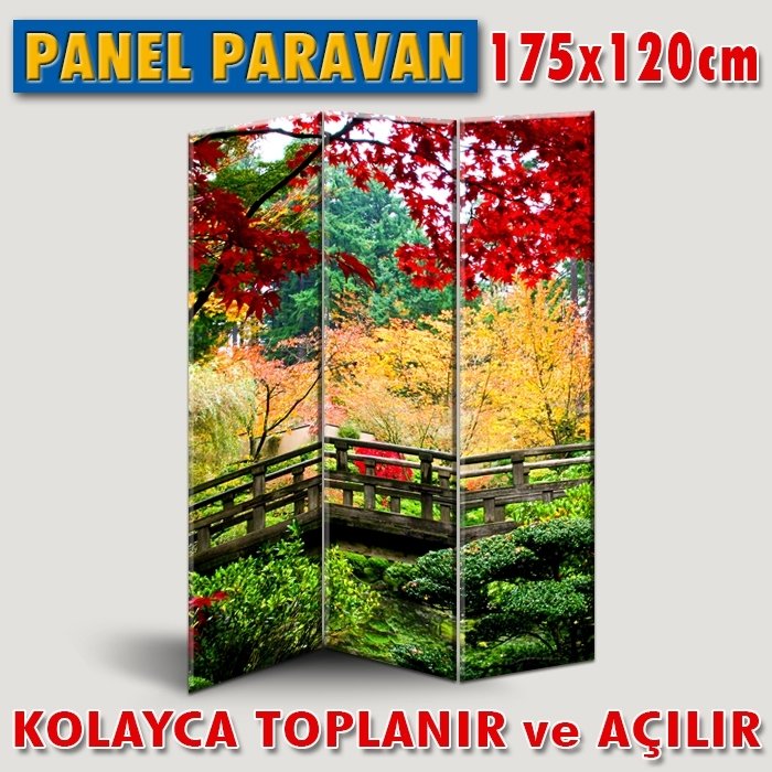 GÖRSELLİ KATLANIR PANEL BÖLME SİSTEMİ - RENKLER DOĞADAN