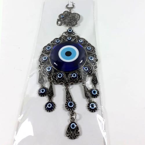 Nazarlık Filli İşlemeli Duvar Süsü 32 Cm 925 Gümüş kaplama