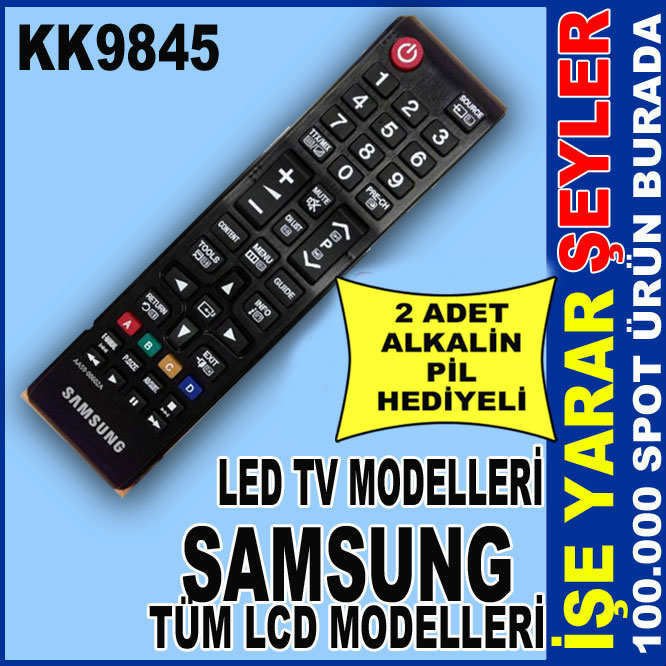 SAMSUNG LCD LED TV ORJİNAL TV KUMANDASI RM-L1088