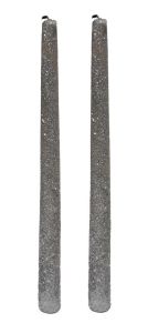 Siyah, Gümüş ve Altın Rengi Simli 3 Çeşit Şamdan Mumu