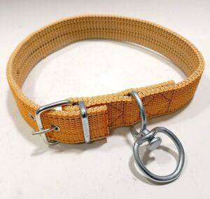 70cm Büyük Köpek Tasması Kurt Kangal tarzı iri Köpekler için Tasma Süper Sağlam Rahat Dana Boyunluğu