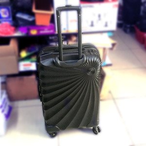 Monoblok Çekçekli PVC 3'lü Bavul Seti 360° Döner Tekerli Valiz Seti Kırılmaz Esnek