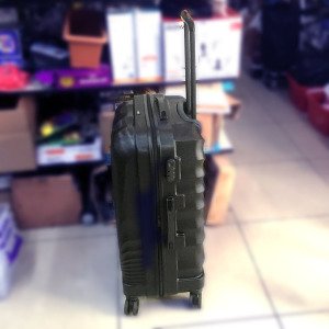 Monoblok Çekçekli PVC 3'lü Bavul Seti 360° Döner Tekerli Valiz Seti Kırılmaz Esnek