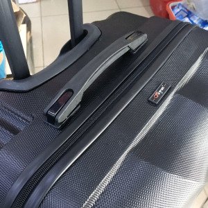 Monoblok Çekçekli PVC 3'lü Bavul Seti 360° Döner Tekerli Valiz Seti Kırılmaz Esnek