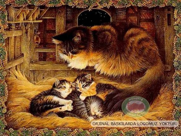 100x70cm ÇERÇEVELİ CANVAS TABLO FANTASY A00803