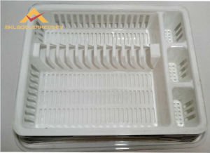 TAŞ DESENLİ TABAKLIK KAŞIKLIK BULAŞIK SEPETİ