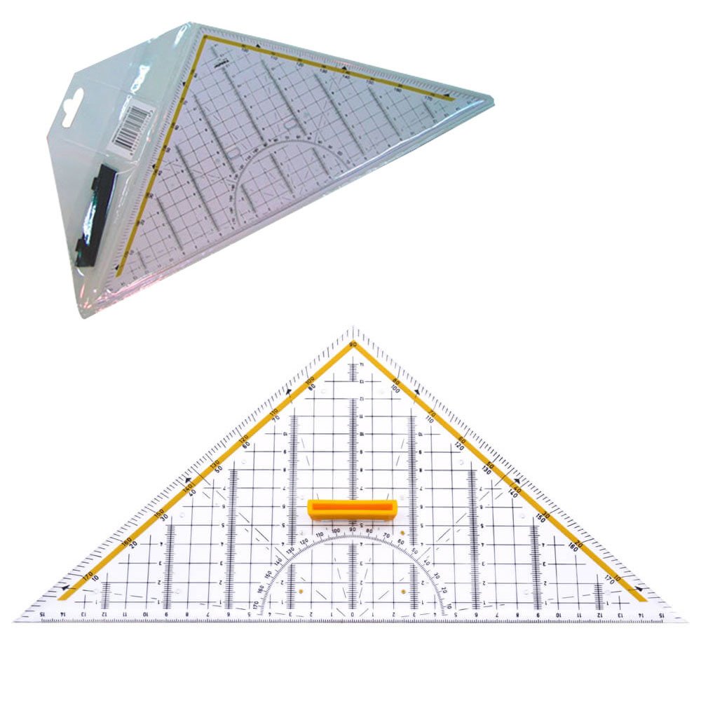 Geometrik Açılı Gönye 32 Cm 1. Kalite Üretim