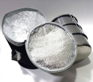 Ø20-Y23cm Sağlıklı Sıcak Yemek Termosu izolasyonlu Sadece Çanta Sefertası Çantası Foodbag Şık Taşıma