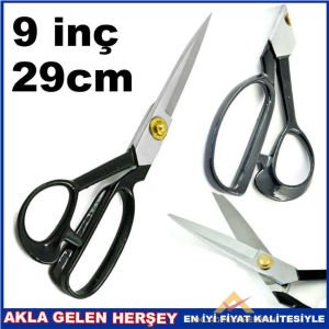 9 inç 29 cm PROFESYONEL TERZİ KONFEKSİYON MAKASI -3