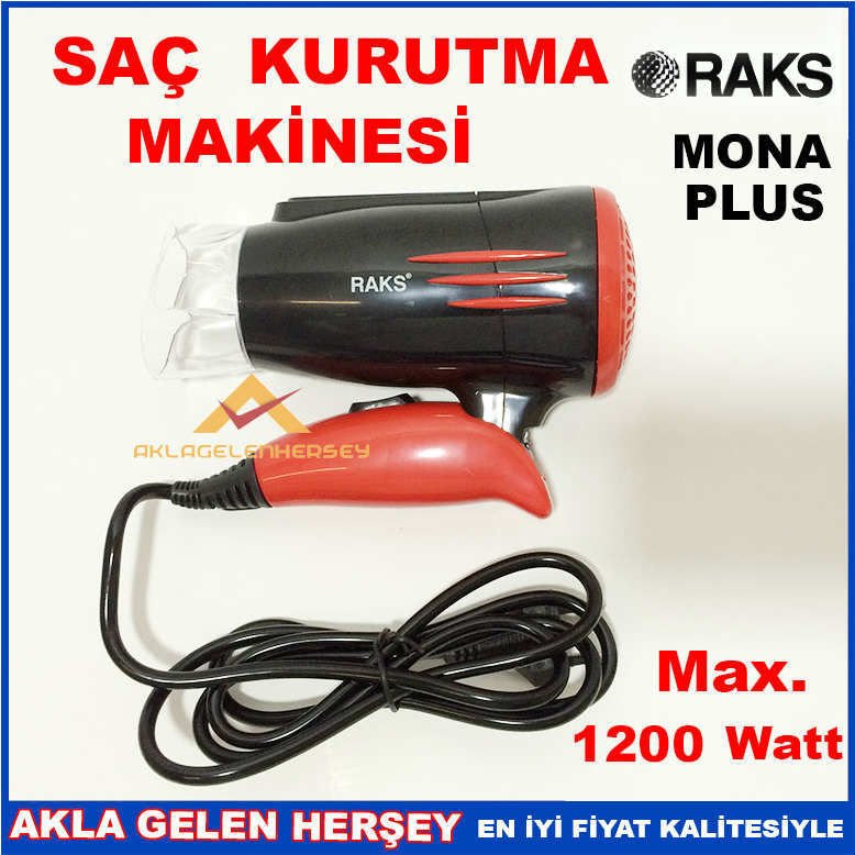 RAKS KATLANIR SEYAHAT TİPİ SAÇ KURUTMA MAKİNESİ