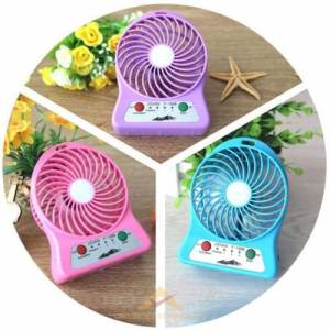 3 KADEME USB ŞARJLI PORTATİF MİNİ FAN SERİNLETİCİ VANTİLATÖR