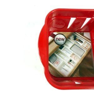 4 Bölmeli Renkli Plastik Çekmece Düzenleyci Çatal Kaşık Kabı