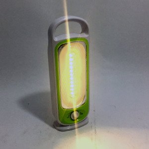 Şarjlı Sarı ve Beyaz Loş Işıklı Ayarlı Dimmer Işıldak El Feneri