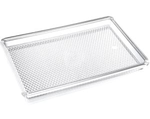 Dünyanın En Sağlam Tepsisi Kırılmaz Şeffaf 42x27cm Ev-Pastahane-Otel Vip Kalite Servis En Şık Sunum