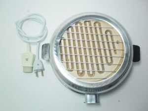 Taş ocak 22cm çapında 220V-1500W ateş tuğla ısıtıcı çabuk ısınan tel resistanslı elektrikli taş ocak