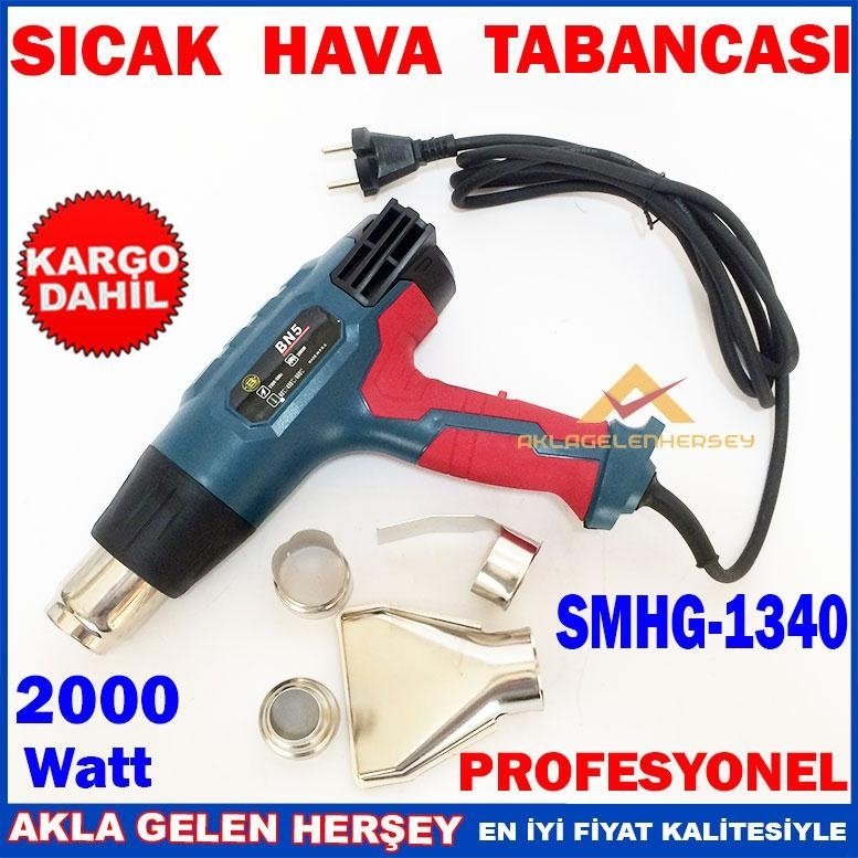 Ücretsiz Kargo 2000 WATT PROFESYONEL SICAK HAVA TABANCASI