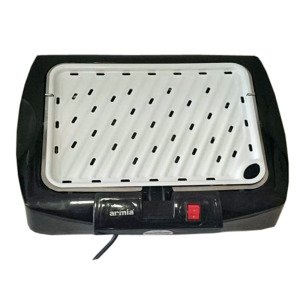 Elektrikli Seramik Barbekü Izgara Seti Kokusuz Dumansız Grill Ocak Armia AR-3031