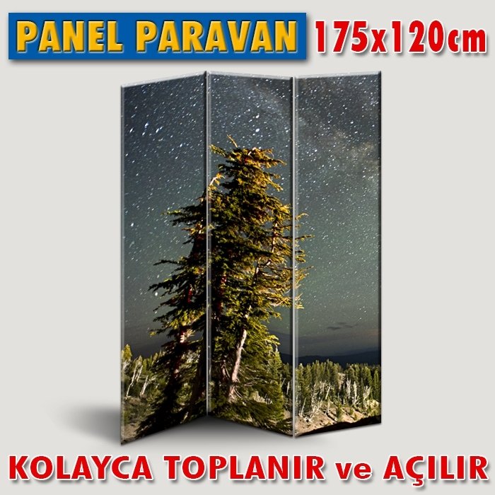 GÖRSELLİ KATLANIR PANEL BÖLME SİSTEMİ - GECENİN DERİNLİĞİNDE