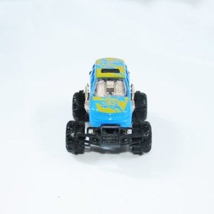 Çek Bırak Özellikli Metal Kasalı Arazi Jipi Oyuncağı 1:64 Scale Oyuncak Araba