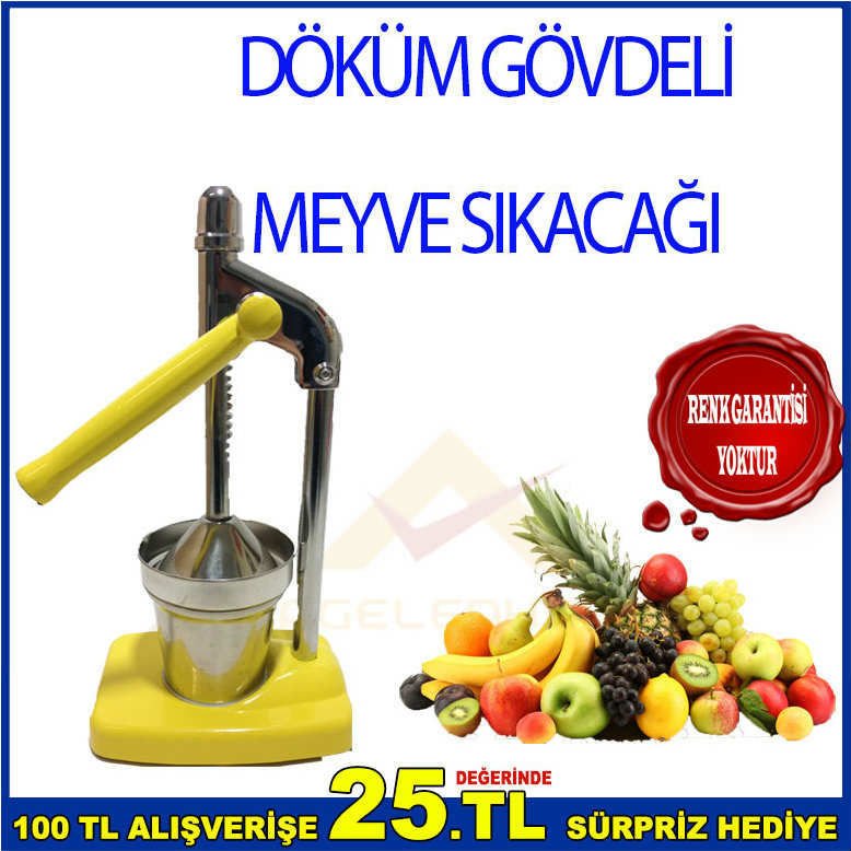 DÖKÜM GÖVDELİ FULL METAL KOLLU NARENCİYE SIKACAĞI