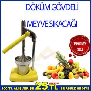 DÖKÜM GÖVDELİ FULL METAL KOLLU NARENCİYE SIKACAĞI