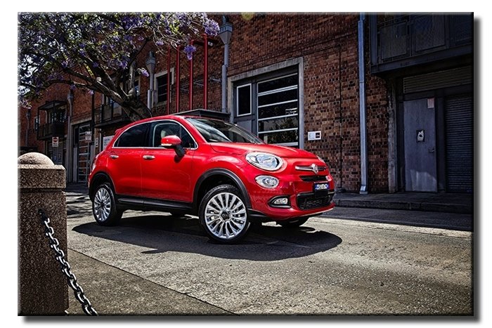 FIAT 500X 6 değişen ölçü ORİJİNAL KANVAS TABLO