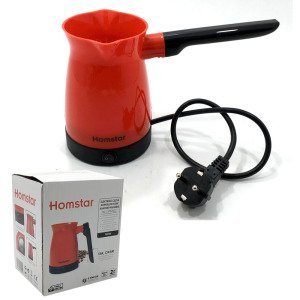 Homstar Çıkarılabilen Saplı Elektrikli Cezve Kahve Makinesi 5 Fincan Kapasiteli 700W - HS-CM3250C