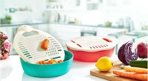 Goldex PANDA ÇOK FONKSİYONLU RENDE KASE SETİ