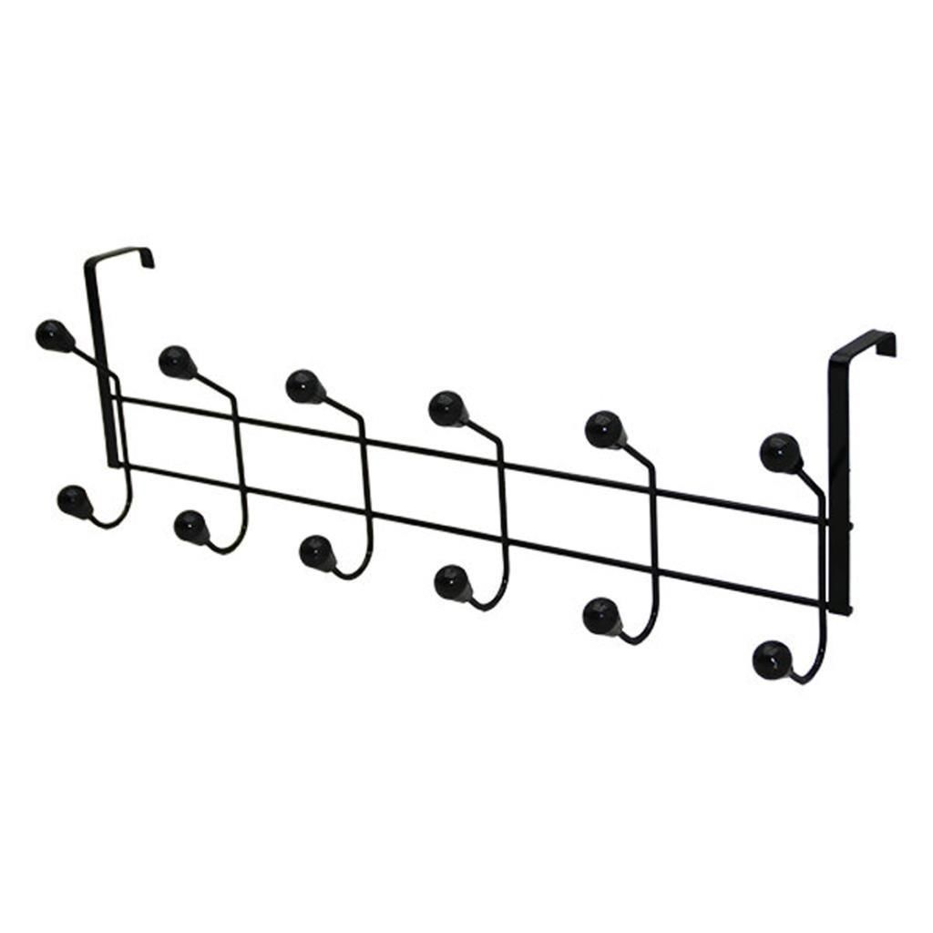 Lüks Siyah Boncuklu Amerikan Kapı Arkası Askısı