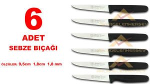 Özel Ahşap Takozlu 10lu Set Orijinal Sürbisa Bıçak Seti Pimli Seri Özel Dövme Çelik Biçak Seti