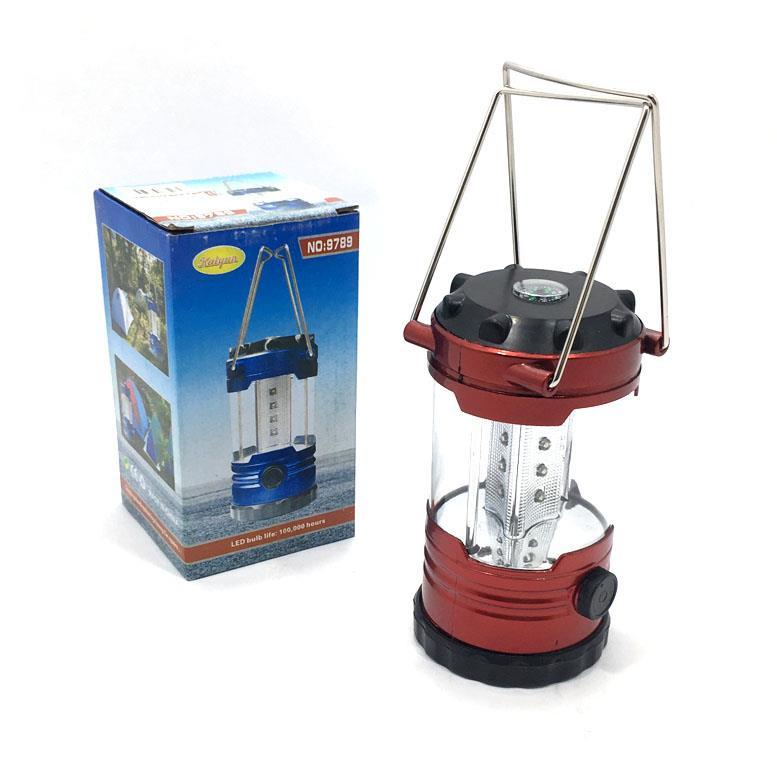 12Ledli Işık Ayarlı Pusulalı Pilli Işıldak Askılı Lüx Lamba Fener