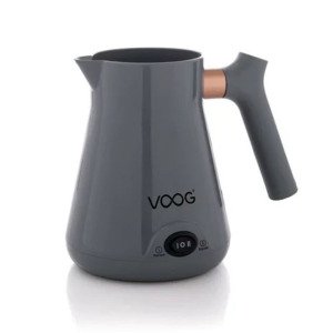 Közde Pişirme Özellikli Elektrikli Türk Kahve Makinesi 6 Fincan Kapasite 800W Elektrikli Cezve VOOG