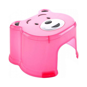 +3 Çocuklar İçin Tasarlanmış Ayıcık Figürlü max 30 kg Kapasiteli Tabure