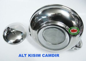 Çelik Muhafazali Cam Demlik, Çay Makinalari İçin Çelik Filtreli Cam Demlik Çaydanlik Üstü Cam Demlik