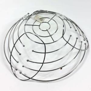 Paslanmaz Demir Masa Ve Sehpa Üstü Meyvelik 27x27x9 Cm