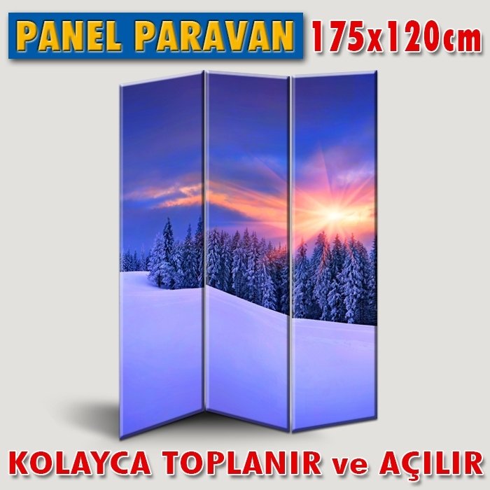 GÖRSELLİ KATLANIR PANEL BÖLME SİSTEMİ - KARA VURAN KIRMIZI