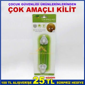 KOLAY MONTE EDİLEBİLİR ÇOK AMAÇLI KİLİT