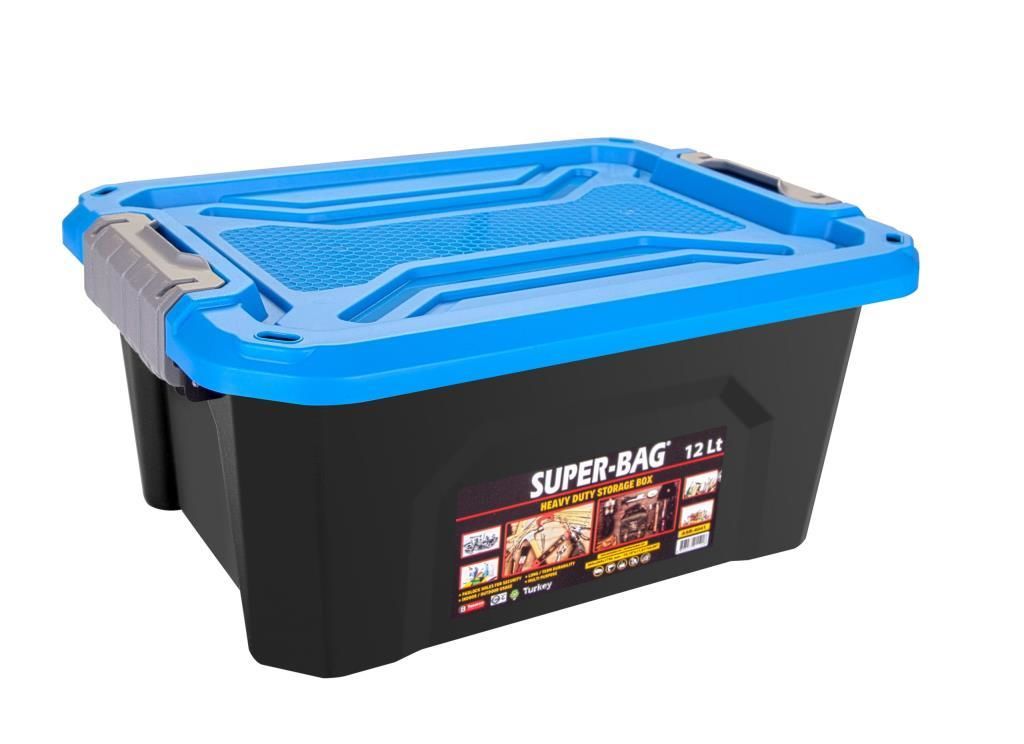 ASR-4041 Superbag Saklama Kutusu Renkli Kapak 385x295x175h mm12 LT