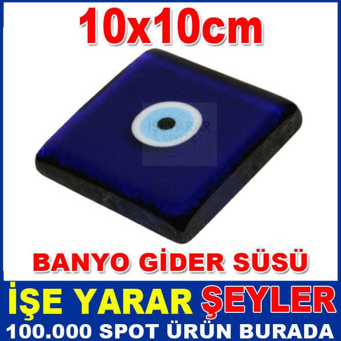 10x10cm DEKORATİF BANYO/MUTFAK GİDER SÜSÜ