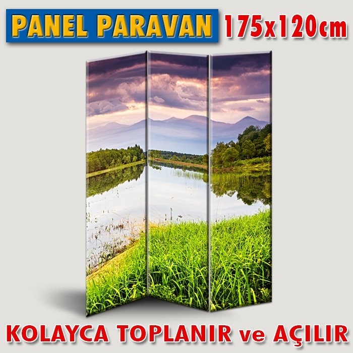 GÖRSELLİ KATLANIR PANEL BÖLME SİSTEMİ-SESSİZLİĞİN İÇİNDE GÜNBATIM