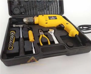 77 PARÇA FULL SET ÇANTALI DARBELİ MATKAP SETİ