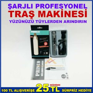 ŞARJLI PROFESYONEL TRAŞ MAKİNASI