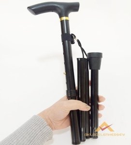 Ücretsiz Kargo BOYU AYARLANABİLİR METAL KATLANABİLİR BASTON
