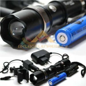 BİSİKLET İÇİN METAL GÖVDE ŞARJ EDİLEBİLİR FENER