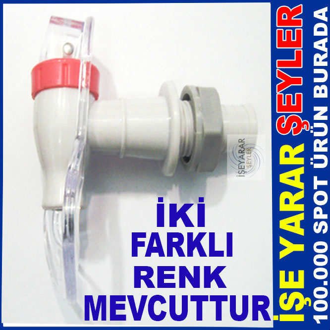 SICAK SOĞUK SU SEBİLİ MUSLUĞU VİDA SOMUNLU MODEL