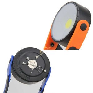 COB LED ÇALIŞMA FENERİ AYAKLI PİLLİ MANYETİK KANCA IŞIK LAMBASI 3WATT MIKNATISLI ÇALIŞMA LAMBASI