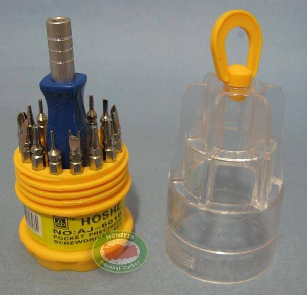 16 PARÇA ELEKTRONİK MİKRO UÇLU TORNAVİDA SET